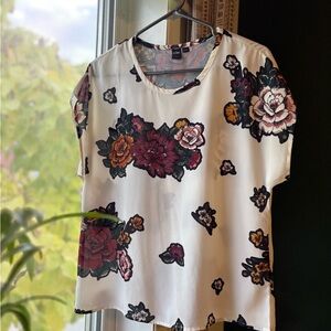 Simons Print Blouse - Size Small